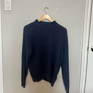 Blue vintage turtle neck